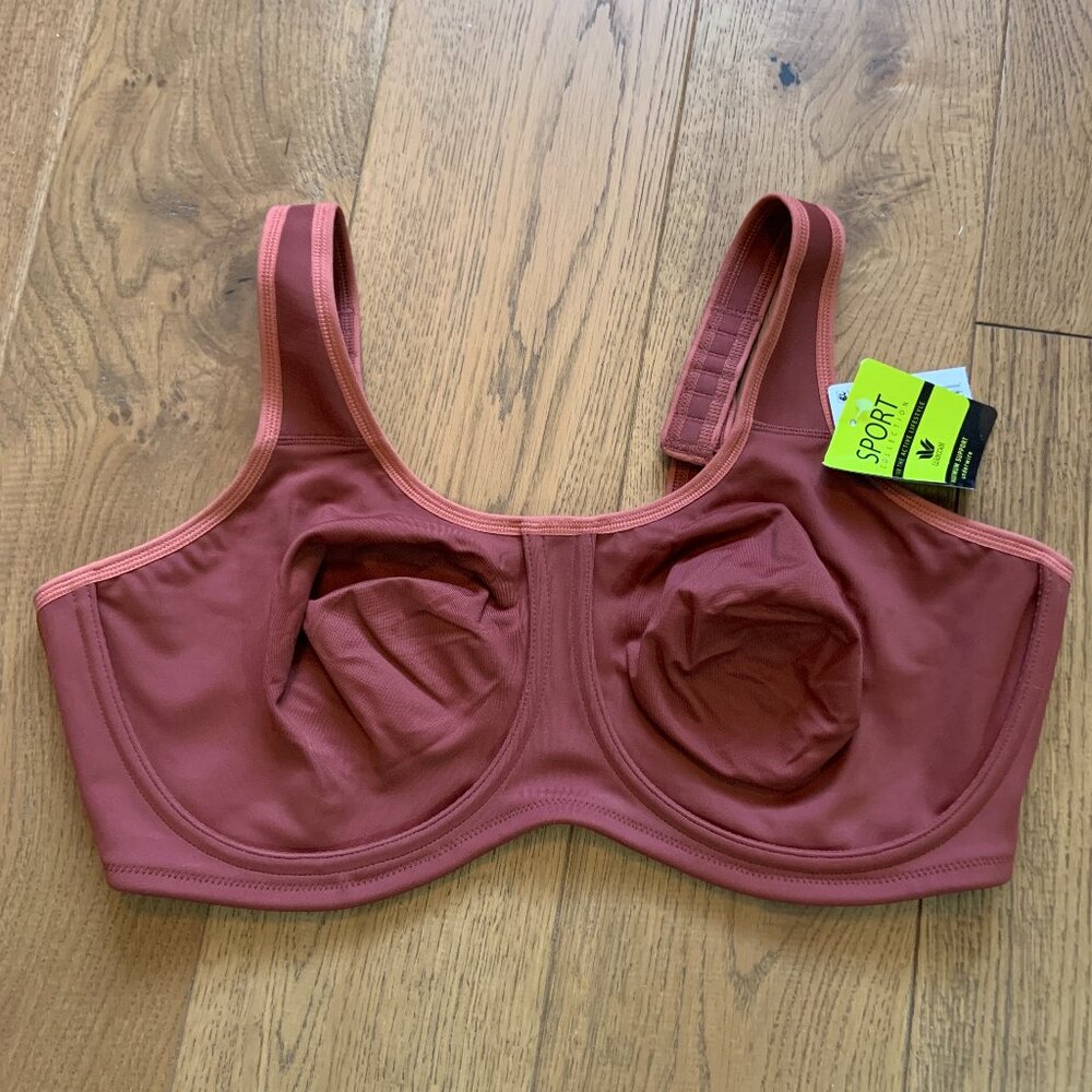 Wacoal Henna Simone Sport Underwire Bra Maximum Support Size 42DD - Picture 2 of 10